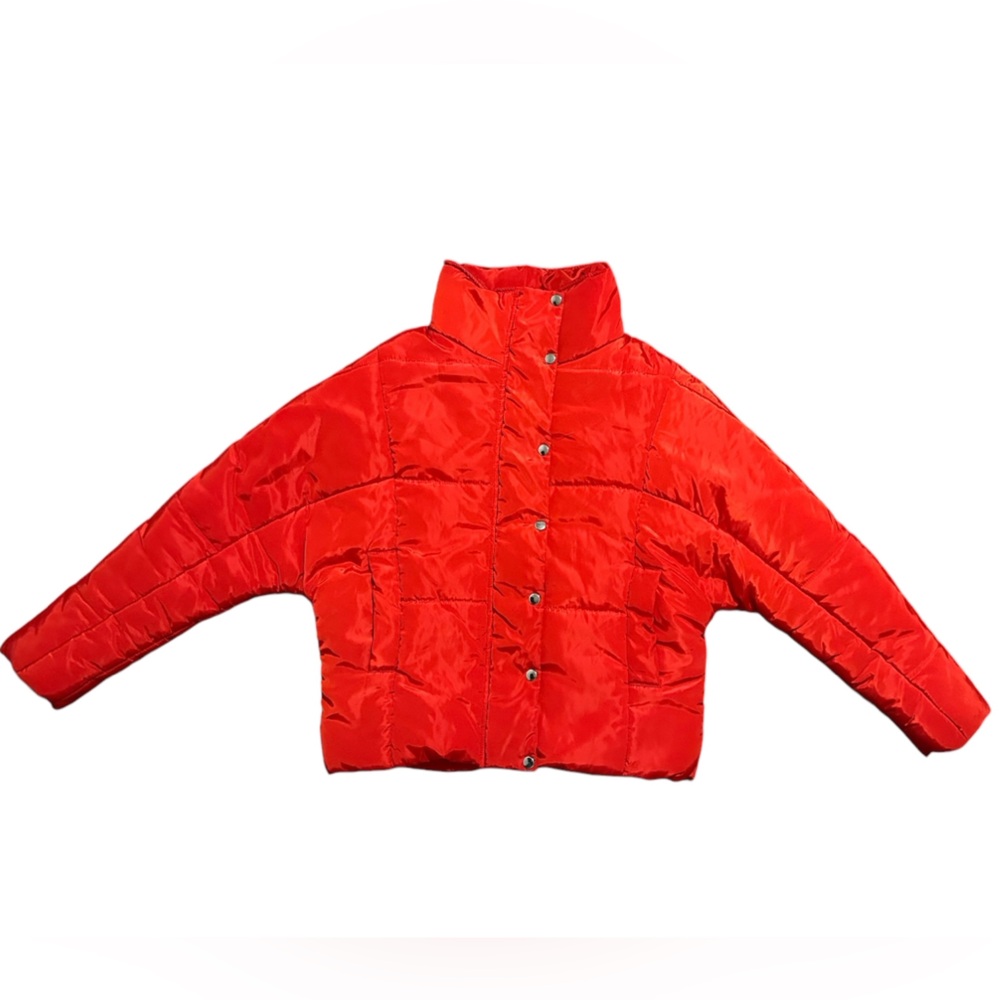 Pretty Little Thing‎ Red Puffer Jacket